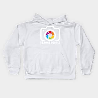 I Shoot People Kids Hoodie